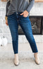 Freestyle Mid Rise Crop Denim Jeans | Mica