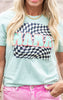 Checkered Mama Graphic T-shirt