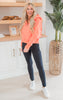 The Ava Everyday Orange Hoodie by Salty Wave