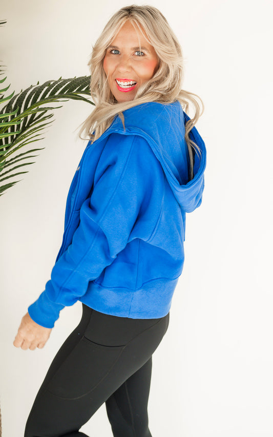 The AVA Full Zip Everyday Hoodie by Salty Wave *
