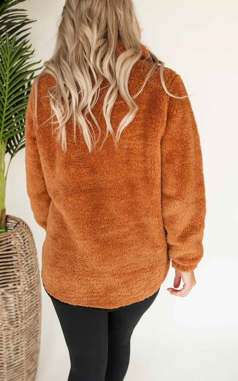 The Teddy Sherpa Pullover by Salty Wave