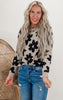 Floral Oat Sweater