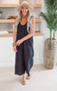 Black Sleeveless Jumpsuit