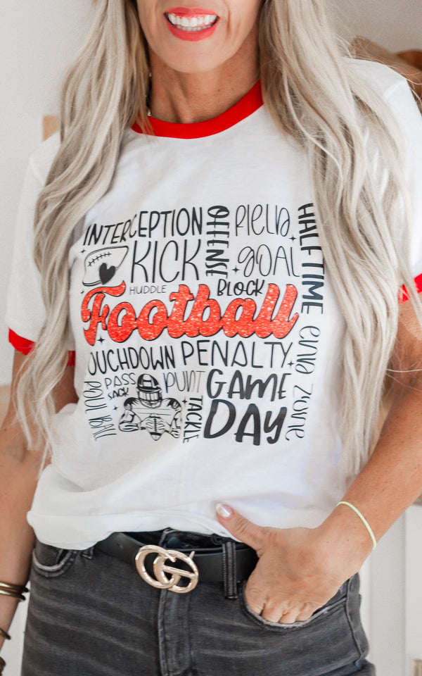 Know Your Football Ringer Graphic T-shirt