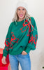 Christmas Bows Holiday Sweatshirt Top