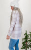 Forever Favorite Plaid Cardigan in Cream Mocha #3 | Salty Wave**Start Ship Date: Nov 29th