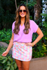 Dream Of Daisies Floral Skort - Final Sale