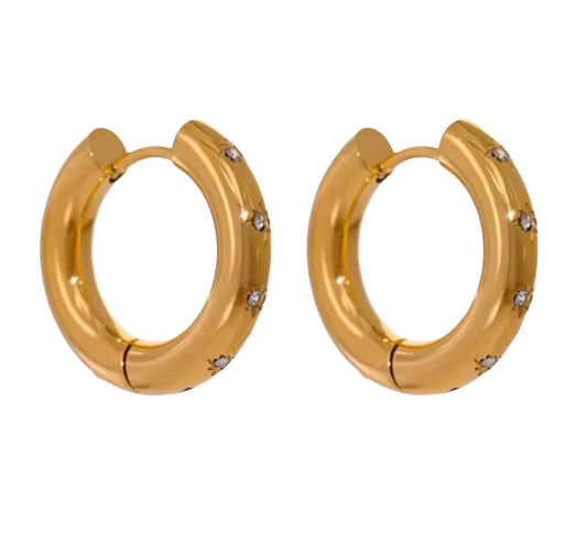 Grace Gold Hoops *30A OCTOBER LIVE PREORDER