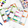 Earn & Learn® Kids Money Management Chore Chart Pad | Dry Erase Savings Tracker for School Age Kids - Denise Albright®