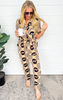 Satin Leopard Pajama Set