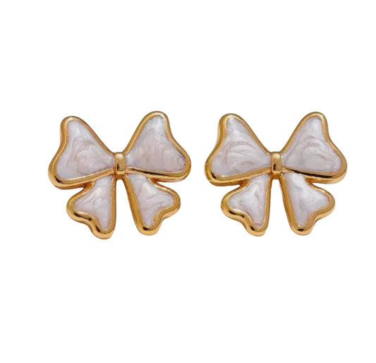 Jenna Bow Earrings *30A OCTOBER LIVE PREORDER