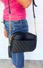 Black Chic Tassel Crossbody Bag - Final Sale