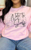 Note to Self Graphic Crewneck Sweatshirt