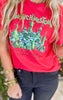 The Mean Green Town Holiday Garment Dyed Graphic T-shirt