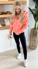 The Ava Everyday Coral Hoodie by Salty Wave