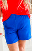 6.5 Inch Cobalt Blue Everyday Bermuda Chino Shorts by Salty Wave