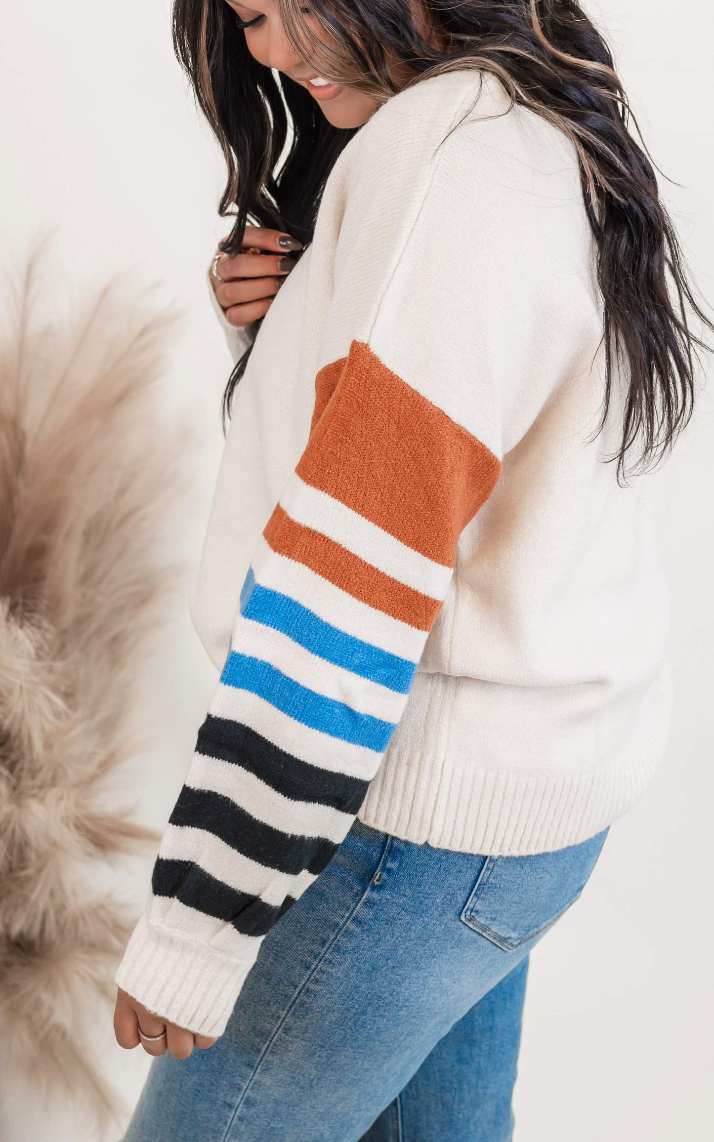 Cozy Stripe Sweater