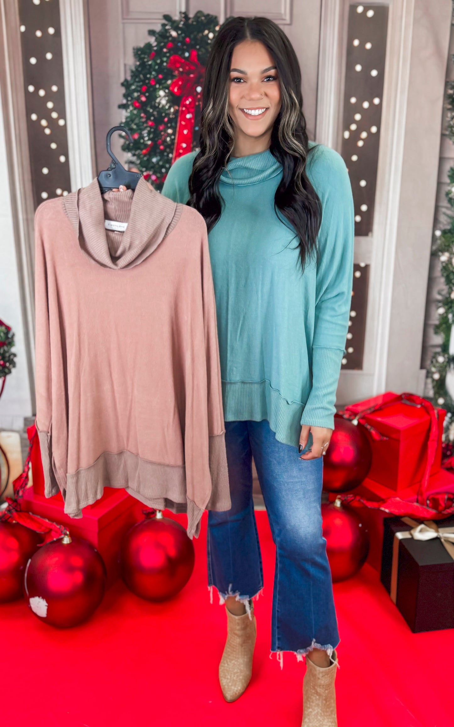 Ready for Everything Dolman Cowl Neck Top -DEAL - COUPON EXCLUDED*