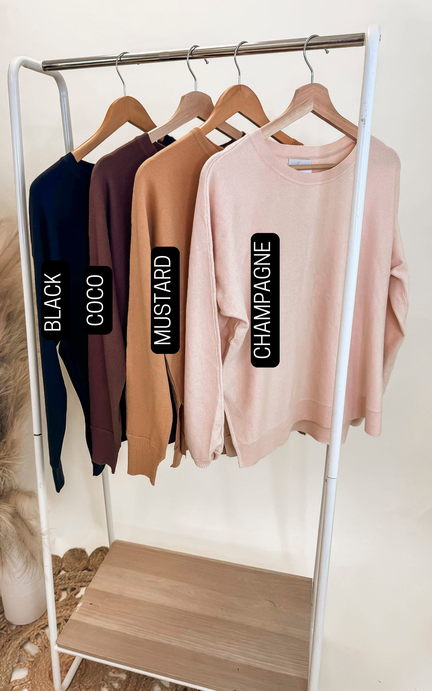 Soft Classic Cut Basic Sweater**