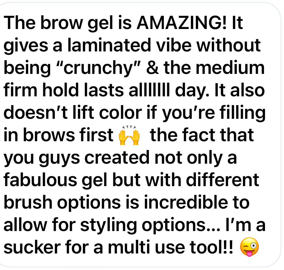 BrowLock Brow Gel | *30A SEPT PREORDER