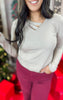 City Chic Long Sleeve Lightweight Top **DEAL - COUPON EXCLUDED