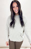 Waffle Ribbed Roundneck Pullover | MONO B