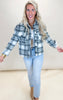 Soft Plaid Fleece Jacket