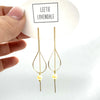 Pearl Tears Threader earrings PREORDER