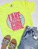 Lake Girl Garment Dyed Graphic T-shirt