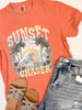 Sunset Chaser Garment Dyed Graphic T-shirt