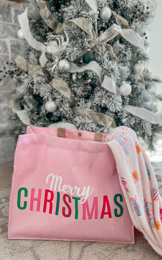 Merry Christmas Carryall Tote