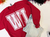 WISCONSIN State Custom Sweatshirt Cardigan