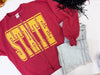 STATE Viral Custom Sweatshirt Cardigan