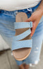 Voyage Blue Denim Wedges | Corkys - Final Sale