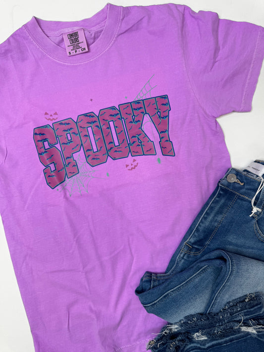 Spooky Bats Garment Graphic T-shirt
