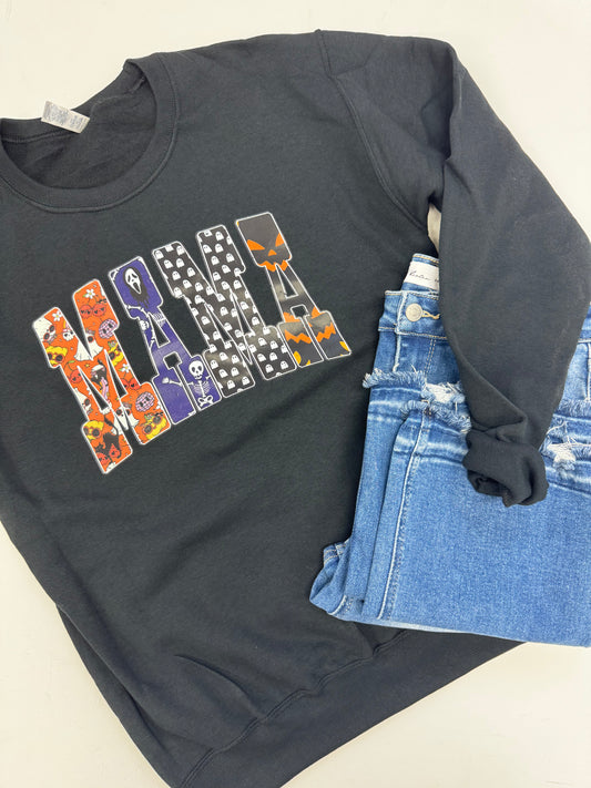 Halloween Mama Graphic Sweatshirt