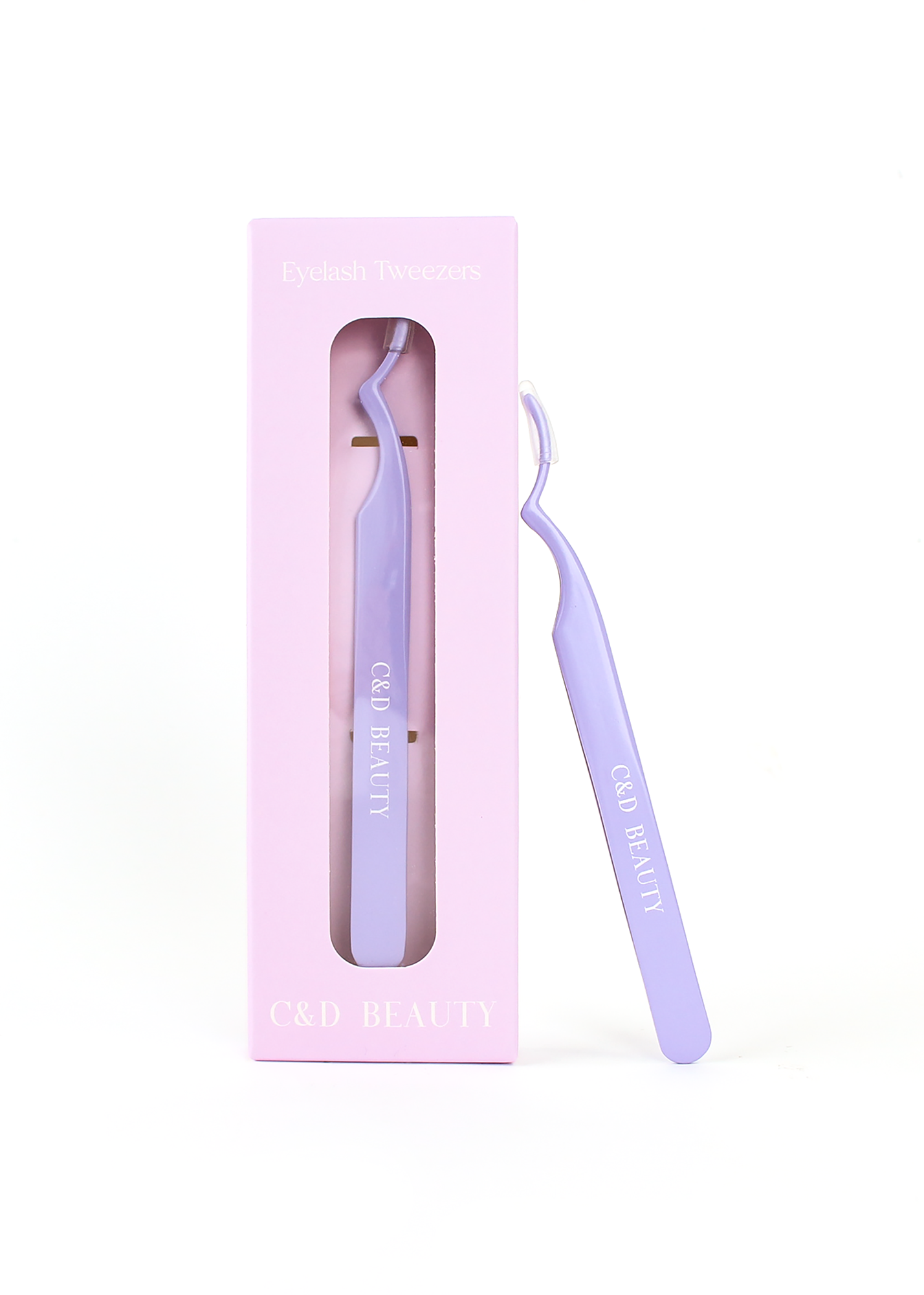 LuxeGlide Lash Tweezers - C & D Beauty *30A SEPT PREORDER