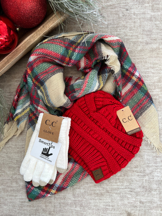 Classic Tartan Winter Accessory Bundle