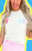 Rainbow Easter Peeps Graphic T-shirt**