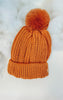 Classic Ribbed Beanie w/ Pom Pom - Final Sale