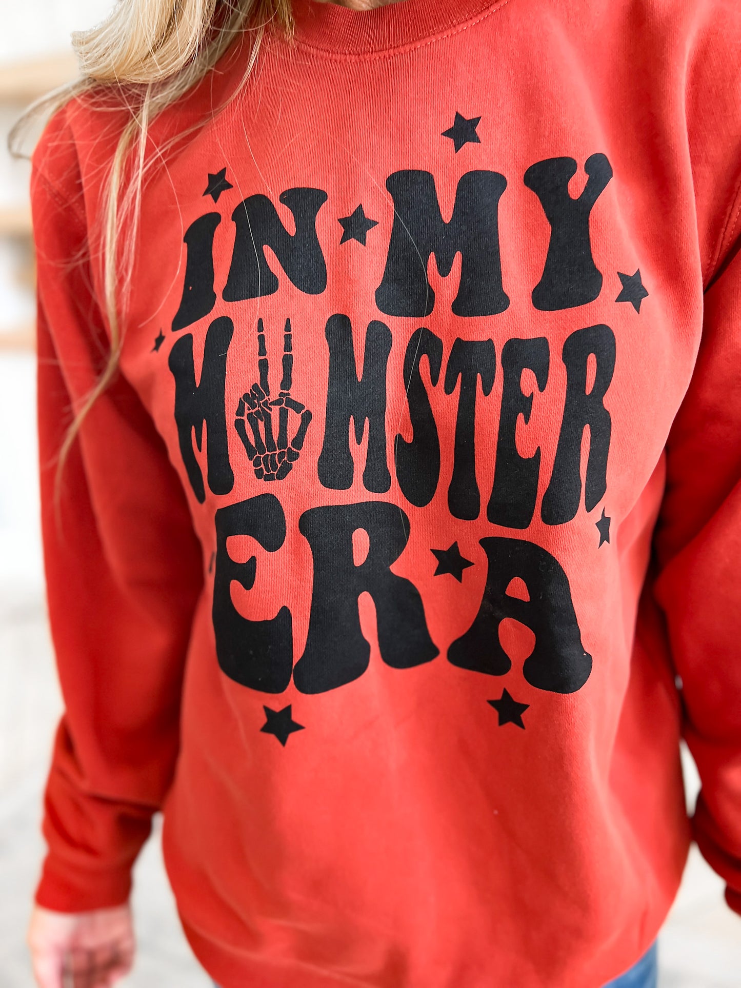 In My Momster Era Graphic Sweatshirt*