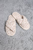 Leopard Criss Cross Slipper - DEAL COUPON EXCLUDED