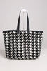 Houndstooth Tote Bag