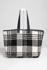 Plaid Tote Bag