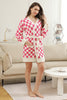 Checkered Robe w/ Pockets