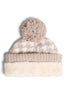 Houndstooth Beanie w/ Pom Pom *8DEAL-COUPON EXCLUDED