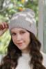 Checkered Beanie w/ Pom Pom**DEAL - COUPON EXCLUDED