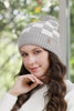 Checkered Beanie w/ Pom Pom**DEAL - COUPON EXCLUDED