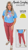 Marsala Everyday Joggers by Salty Wave