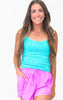Solid On The Go Daily Short 4" Inseam | SALTY WAVE (5 COLORS)